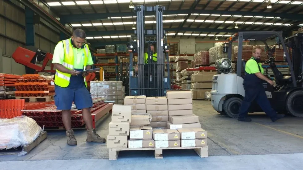 Goods receiving and logistics for resort and hotel supplies