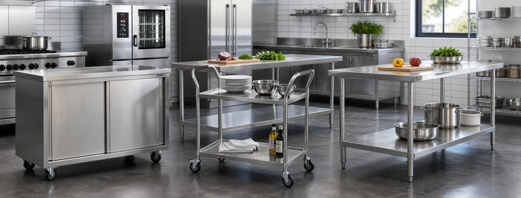 Ezi modular stainless steel kitchen solutions for hotels and resorts Australia